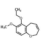 CAS 登录号：501368-24-7， 6-乙氧基-7-甲氧基-2,5-二氢-1-苯并氧杂卓