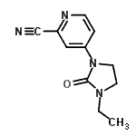 CAS#: 501379-62-0， 4-(3-Ethyl-2-Oxo-1-Imidazolidinyl)-2-Pyridinecarbonitrile