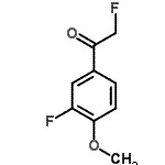 CAS 登录号：501426-62-6， 2-氟-1-(3-氟-4-甲氧基苯基)乙酮