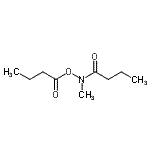 CAS 登录号：501680-82-6， N-(丁酰基氧基)-N-甲基丁烷酰胺