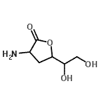 CAS 登录号：501952-19-8， 3-氨基-5-(1,2-二羟基乙基)二氢-2(3H)-呋喃酮