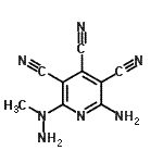 CAS#: 502485-64-5， 2-Amino-6-(1-Methylhydrazino)-3,4,5-Pyridinetricarbonitrile