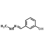 CAS 登录号：502893-63-2， 3-[(E)-(甲基亚肼基)甲基]苯酚