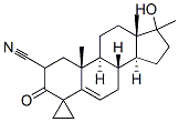 CAS#: 50303-11-2， 17-Hydroxy-17-Methyl-3-Oxospiro(Androst-5-Ene-4,1'-Cyclopropane)-2-Carbonitrile