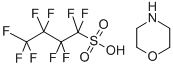 结构式 CAS# 503155-89-3, N-吗啉鎓九氟丁烷磺酸盐