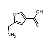 CAS#: 503469-38-3， 5-(Aminomethyl)-3-Thiophenecarboxylic Acid