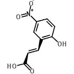 CAS#: 50396-49-1， (2E)-3-(2-Hydroxy-5-Nitrophenyl)Acrylic Acid