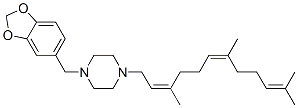 CAS 登录号：50419-28-8， 1-胡椒基-4-[(2Z,6Z)-3,7,11-三甲基-2,6,10-十二碳三烯基]哌嗪