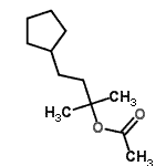 CAS#: 505077-39-4， 4-Cyclopentyl-2-Methyl-2-Butanyl Acetate