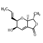 CAS#: 505081-54-9， (2R,3R,7S,7aR)-3-Hydroxy-7-Methyl-2-[(1E)-1-Propen-1-Yl]-2,3,7,7A-Tetrahydro-5H-Furo[3,4-b]Pyran-5-One