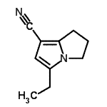 CAS#: 505097-44-9， 5-Ethyl-2,3-Dihydro-1H-Pyrrolizine-7-Carbonitrile