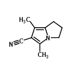 CAS#: 505097-53-0， 5,7-Dimethyl-2,3-Dihydro-1H-Pyrrolizine-6-Carbonitrile