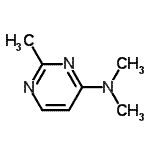 CAS 登录号：5053-40-7， N,N,2-三甲基-4-嘧啶胺