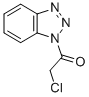 结构式 CAS# 50531-70-9, 1-(alpha-氯乙酰基)-1H-苯并三唑