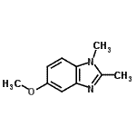 CAS#: 50591-24-7， 5-Methoxy-1,2-Dimethyl-1H-Benzimidazole