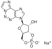 CAS 登录号：50663-90-6， 2-氮杂-1,N6-乙烯腺苷-3',5'-环单磷酸酯钠盐