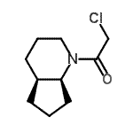 CAS 登录号：50669-70-0， 2-氯-1-[(4aS,7aS)-八氢-1H-环戊二烯并[b]吡啶-1-基]乙酮