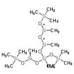 CAS#: 50694-26-3， 1,1,1,3,5,7,9,11,11,11-Decamethyl-7-[(Trimethylsilyl)Oxy]-3,5,9-Hexasiloxanetriyl