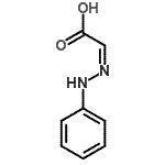 CAS 登录号：50705-97-0， (2Z)-(苯基亚肼基)乙酸
