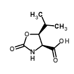 CAS 登录号：50706-32-6， (4S,5S)-5-异丙基-2-氧代-1,3-恶唑烷-4-羧酸