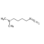 CAS 登录号：507231-28-9， 4-异硫氰酸基-N,N-二甲基-1-丁胺