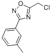 结构式 CAS# 50737-31-0, 5-(氯甲基)-3-(3-甲基苯基)-1,2,4-恶二唑