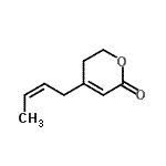 CAS#: 507470-46-4， 4-[(2Z)-2-Buten-1-Yl]-5,6-Dihydro-2H-Pyran-2-One