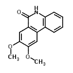 CAS 登录号：50879-53-3， 8,9-二甲氧基-6(5H)-菲啶酮