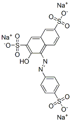 CAS#: 50880-65-4， Trisodium 3-Hydroxy-4-[(4-Sulphonatophenyl)Azo]Naphthalene-2,7-Disulphonate