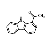 CAS 登录号：50892-83-6， 1-(9H-beta-咔啉-1-基)乙酮