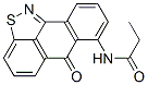 CAS 登录号：50988-02-8， N-(6-氧代-6H-蒽并[9,1-cd]异噻唑-7-基)丙酰胺