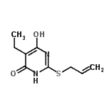 CAS#: 510717-74-5， 2-(Allylsulfanyl)-5-Ethyl-6-Hydroxy-4(3H)-Pyrimidinone