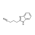 CAS 登录号：51100-91-5， 4-(1H-苯并咪唑-2-基)丁腈