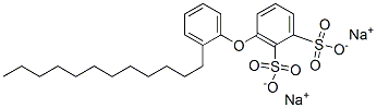 CAS 登录号：51196-72-6， 3-(2-十二烷基苯氧基)苯-1,2-二磺酸二钠
