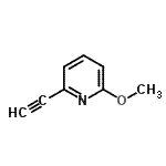 CAS 登录号：512197-92-1， 2-乙炔基-6-甲氧基吡啶