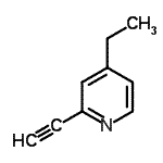 CAS 登录号：512197-93-2， 4-乙基-2-乙炔基吡啶