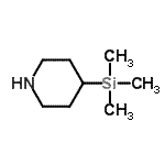 CAS 登录号：51243-68-6， 4-(三甲基硅烷基)哌啶
