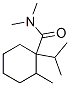 CAS 登录号：51251-62-8， 1-(异丙基)-N,N,2-三甲基环己烷甲酰胺