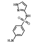 CAS 登录号：51264-18-7， 4-氨基-N-(1H-吡唑-3-基)苯磺酰胺