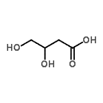 CAS 登录号：51267-44-8， 3,4-二羟基丁酸