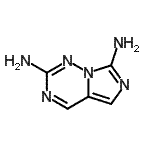 CAS 登录号：51292-20-7， 咪唑并[5,1-f][1,2,4]三嗪-2,7-二胺