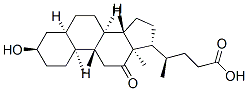 CAS 登录号：5130-29-0， (4R)-4-[(3R,5R,8R,9S,10S,13R,14S,17R)-3-羟基-10,13-二甲基-12-氧代-1,2,3,4,5,6,7,8,9,11,14,15,16,17-十四氢环戊烯并[a]菲-17-基]戊酸