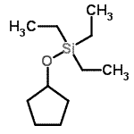 CAS 登录号：51440-20-1， (环戊基氧基)(三乙基)硅烷