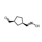 CAS 登录号：51502-47-7， (1S,3R)-3-[(E)-(羟基亚胺)甲基]环戊烷甲醛