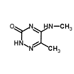 CAS 登录号：515116-36-6， 6-甲基-5-(甲基氨基)-1,2,4-三嗪-3(2H)-酮