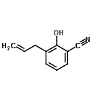 CAS 登录号：515163-37-8， 3-烯丙基-2-羟基苯甲腈