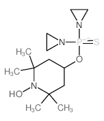CAS 登录号：51526-59-1， 4-[[二(1-氮丙啶基)硫代膦酰]氧基]-2,2,6,6-四甲基-1-哌啶基氧基