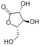 结构式 CAS# 51532-86-6, L(-)-阿拉伯糖酸-gamma-内酯