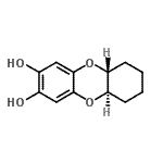 CAS 登录号：515836-47-2， (5aR,9aR)-5A,6,7,8,9,9A-六氢-2,3-二苯并二恶因二醇