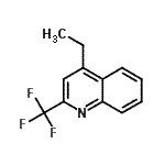 CAS 登录号：515845-46-2， 4-乙基-2-(三氟甲基)喹啉